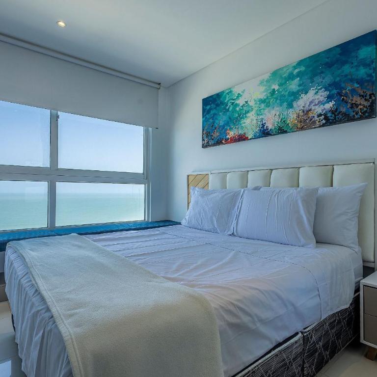 Apartamento Vista 280 g Frente Al Mar Bocagrande - Two-Bedroom Apartment - 2