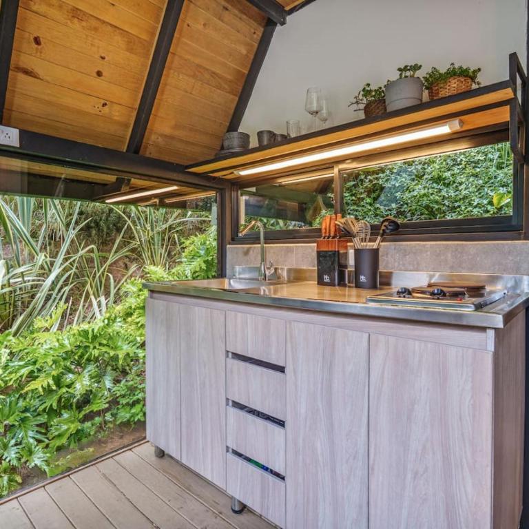 Cabañita Entreaguas - Glamping A-Frame El Retiro - Chalet de 1 dormitorio - 7