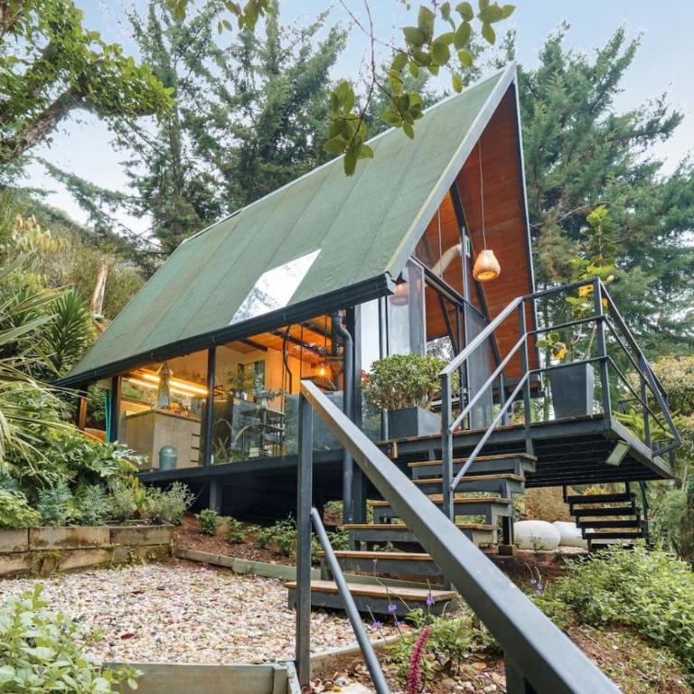 Cabañita Entreaguas - Glamping A-Frame El Retiro - Chalet de 1 dormitorio - 9