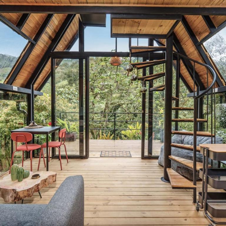 Cabañita Entreaguas - Glamping A-Frame El Retiro - Chalet de 1 dormitorio - 18
