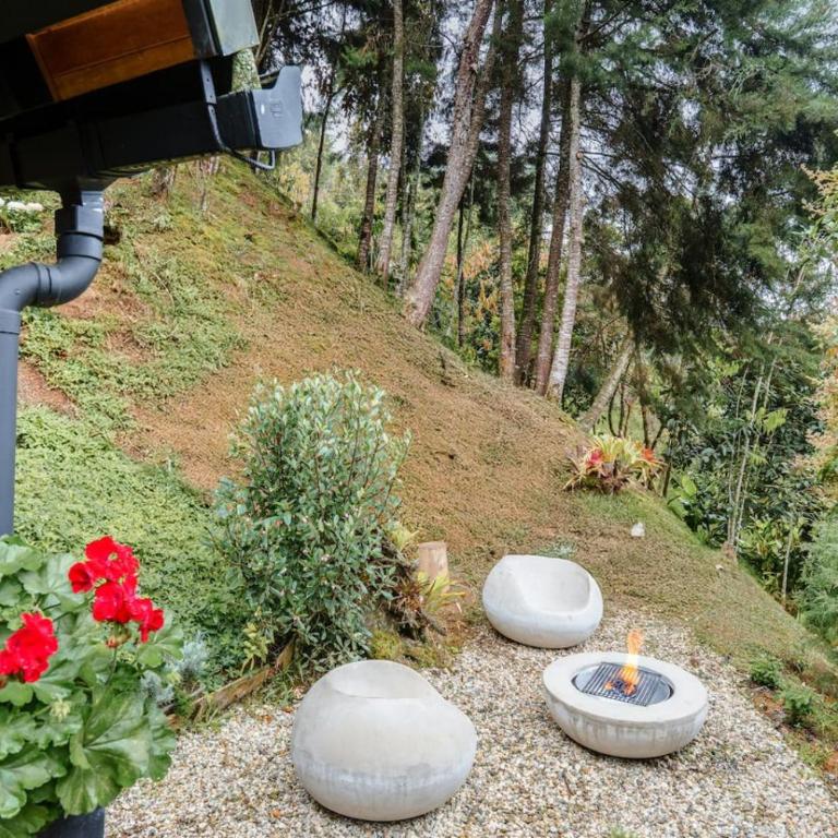 Cabañita Entreaguas - Glamping A-Frame El Retiro - Chalet de 1 dormitorio - 21