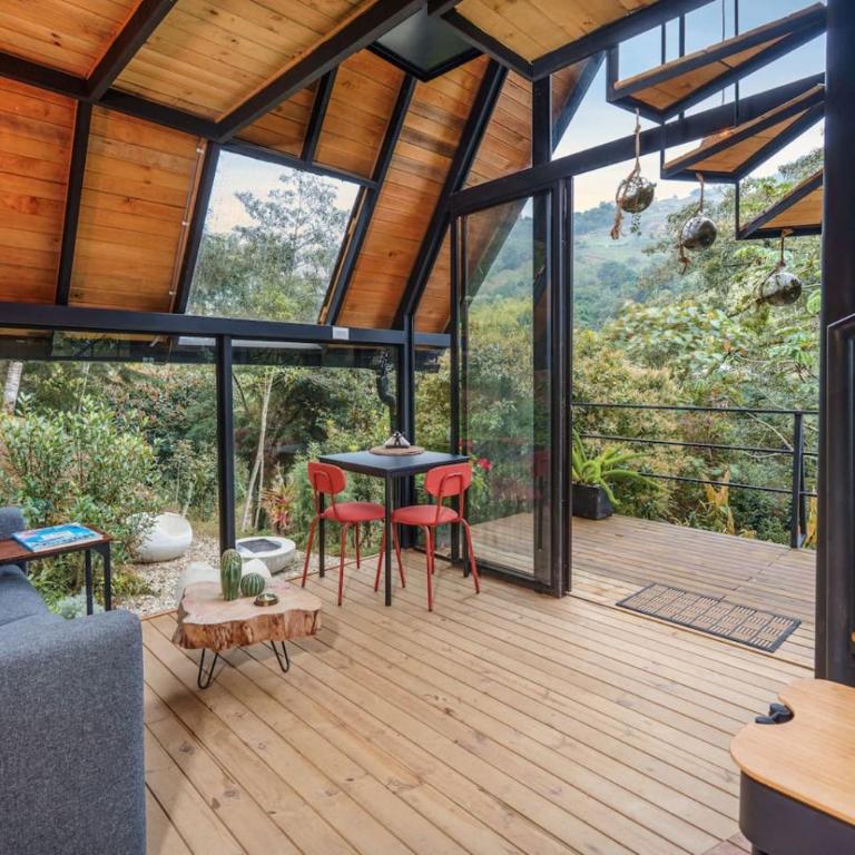 Cabañita Entreaguas - Glamping A-Frame El Retiro - Chalet de 1 dormitorio - 22