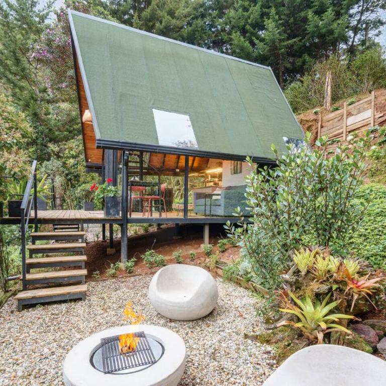 Cabañita Entreaguas - Glamping A-Frame El Retiro - Chalet de 1 dormitorio - 26