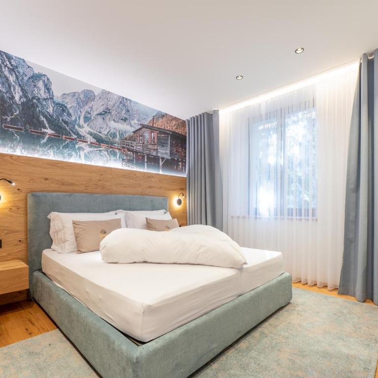 Appartament Lago di Braies - Appartamento con 2 Camere da Letto e con Vista Montagna - 1