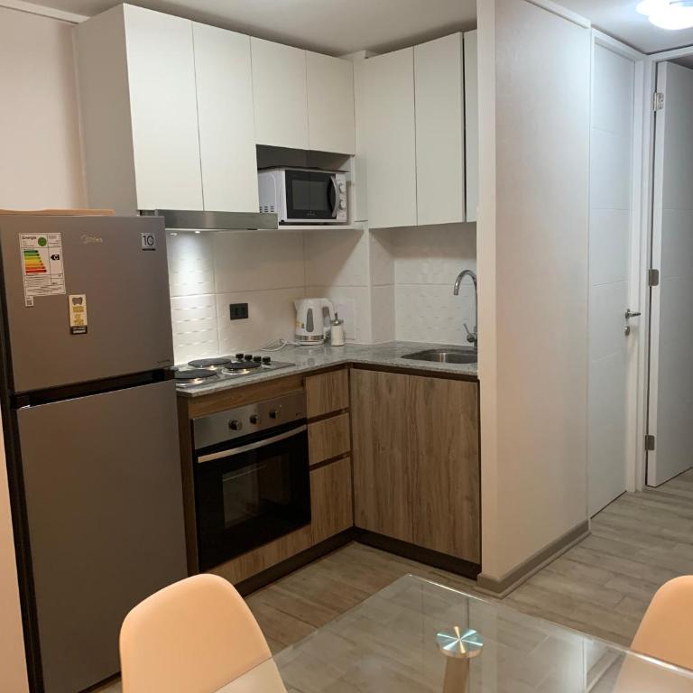 Moderno depto para 4 personas con estacionamiento - Two-Bedroom Apartment - 2