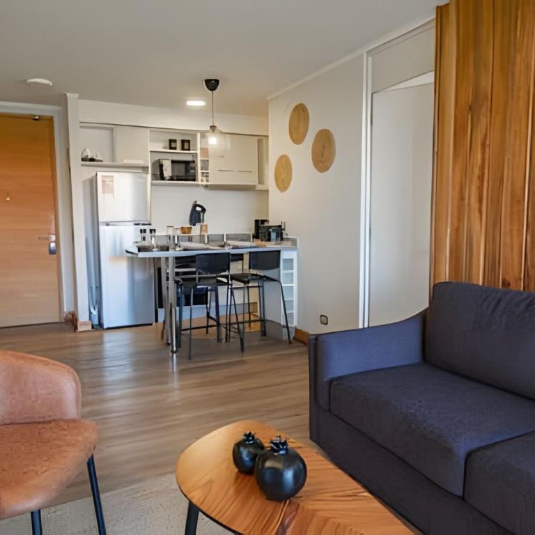 Departamento en condominio a pasos del centro. - One-Bedroom Apartment - 1