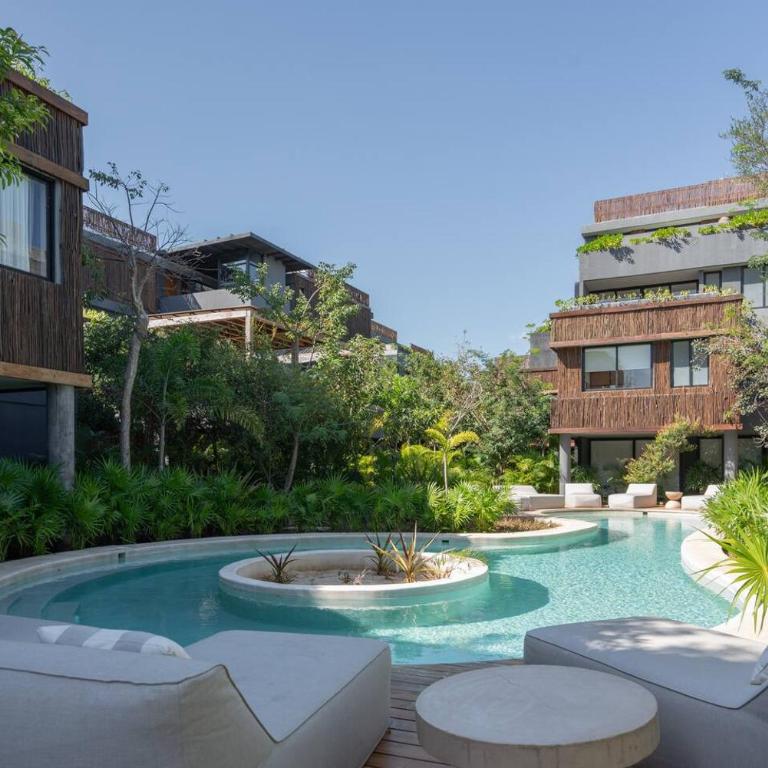 Exclusive 2BR Lock-Off Huge Terrace & Private Pool Humana Tulum - Two-Bedroom Apartment - 64