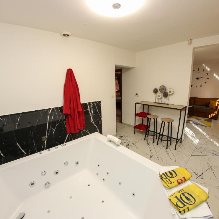 Hedonist Spa Jacuzzi Centar Free private parking - Apartman sa Đakuzijem - 16