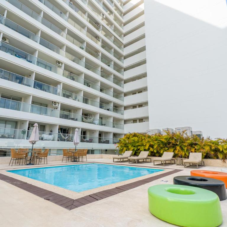 Apartamento con vista al mar cerca del aeropuerto - One-Bedroom Apartment - 44