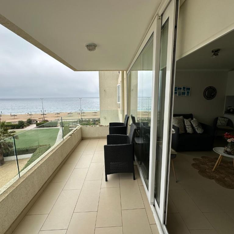 Hermoso Depto Laguna Papudo vista al Mar - Two-Bedroom Apartment - Oceanfront - 6
