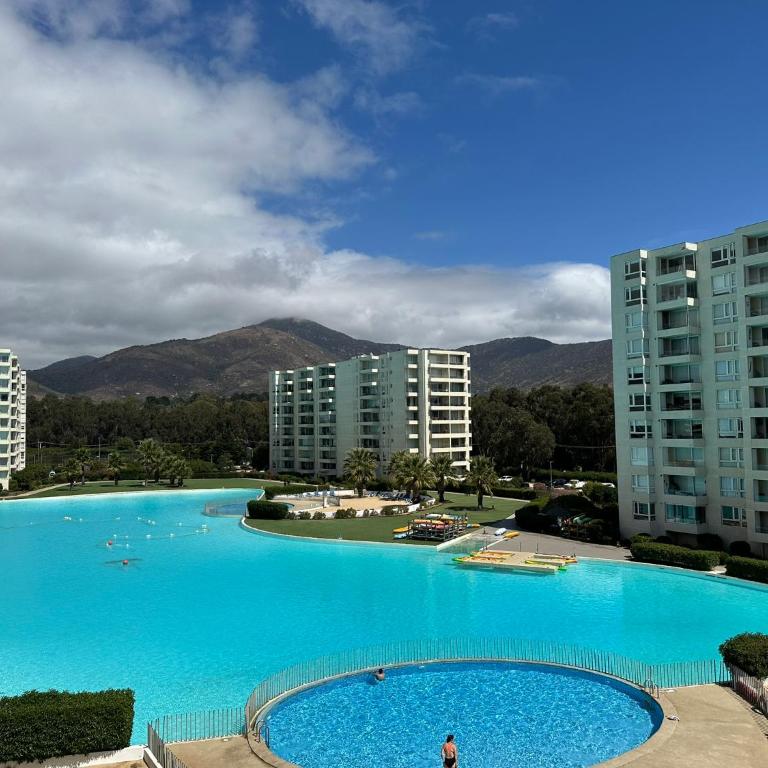 Hermoso Depto Laguna Papudo vista al Mar - Two-Bedroom Apartment - Oceanfront - 17
