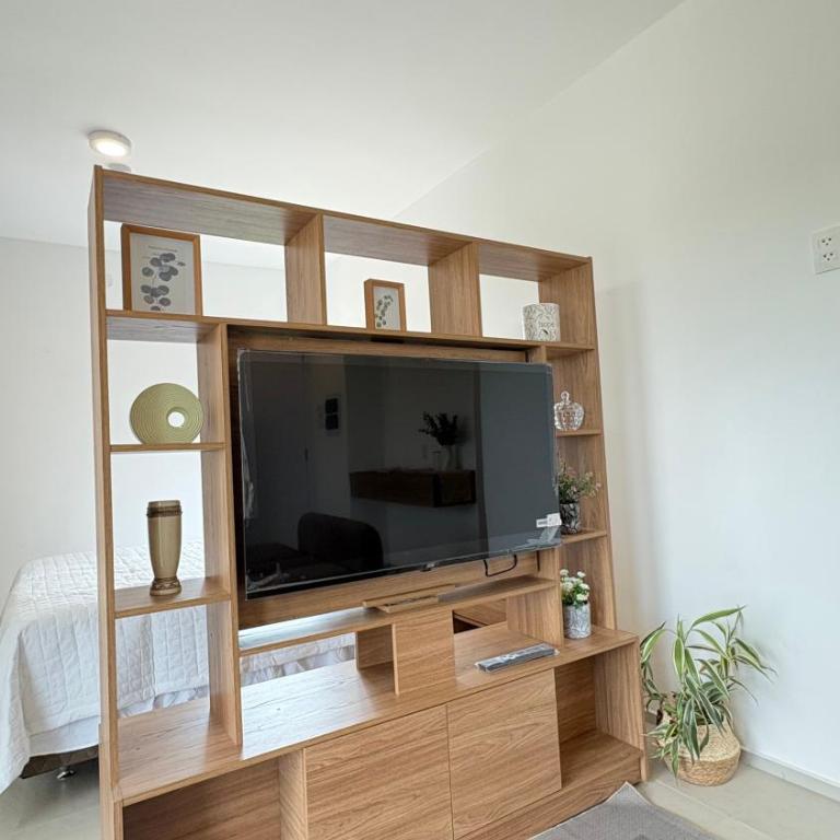 Monoambiente moderno con balcón, piscina en Luque - One-Bedroom Apartment - 41