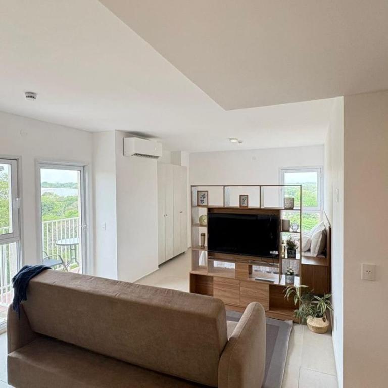 Monoambiente moderno con balcón, piscina en Luque - One-Bedroom Apartment - 39