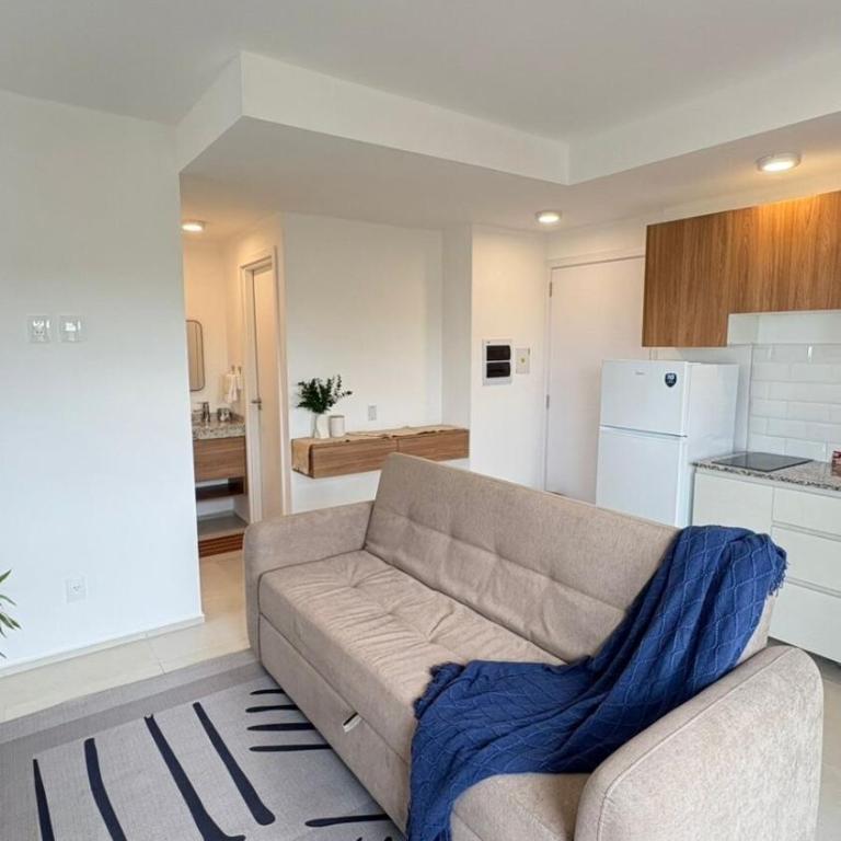 Monoambiente moderno con balcón, piscina en Luque - One-Bedroom Apartment - 36
