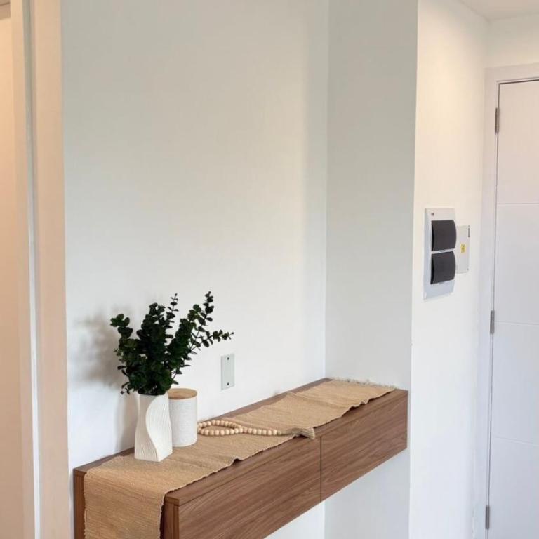 Monoambiente moderno con balcón, piscina en Luque - One-Bedroom Apartment - 35