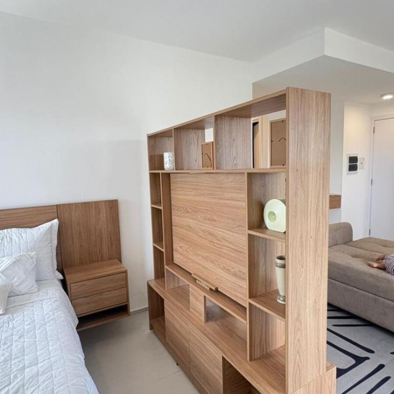 Monoambiente moderno con balcón, piscina en Luque - One-Bedroom Apartment - 28