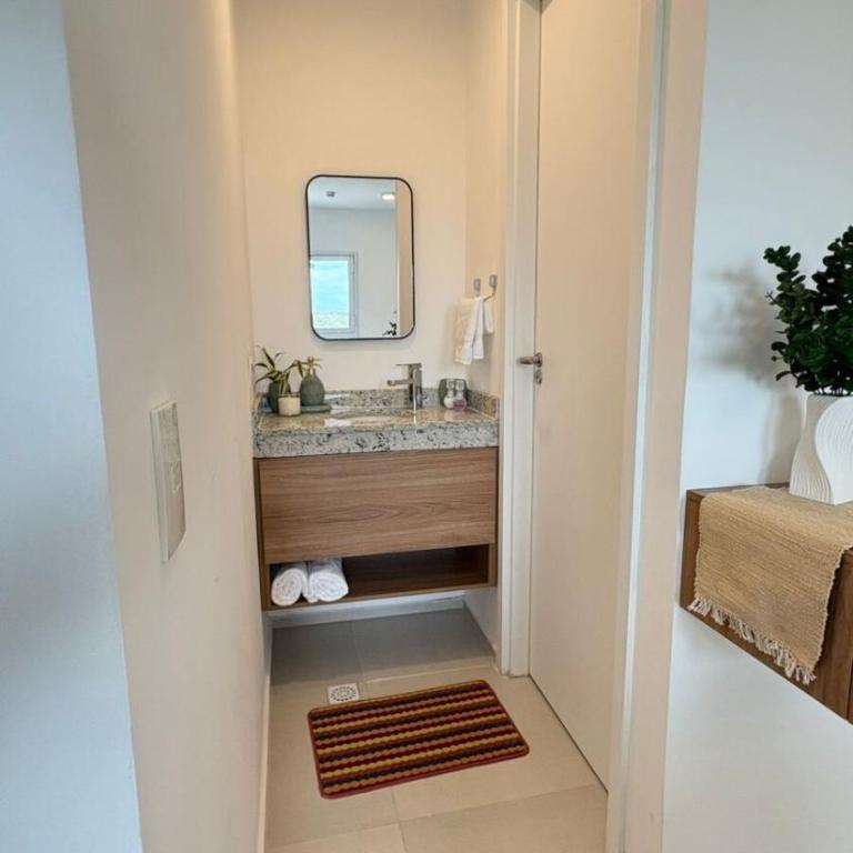 Monoambiente moderno con balcón, piscina en Luque - One-Bedroom Apartment - 26
