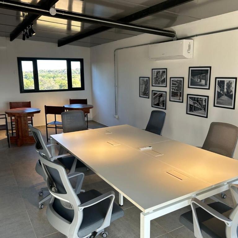 Monoambiente moderno con balcón, piscina en Luque - One-Bedroom Apartment - 24