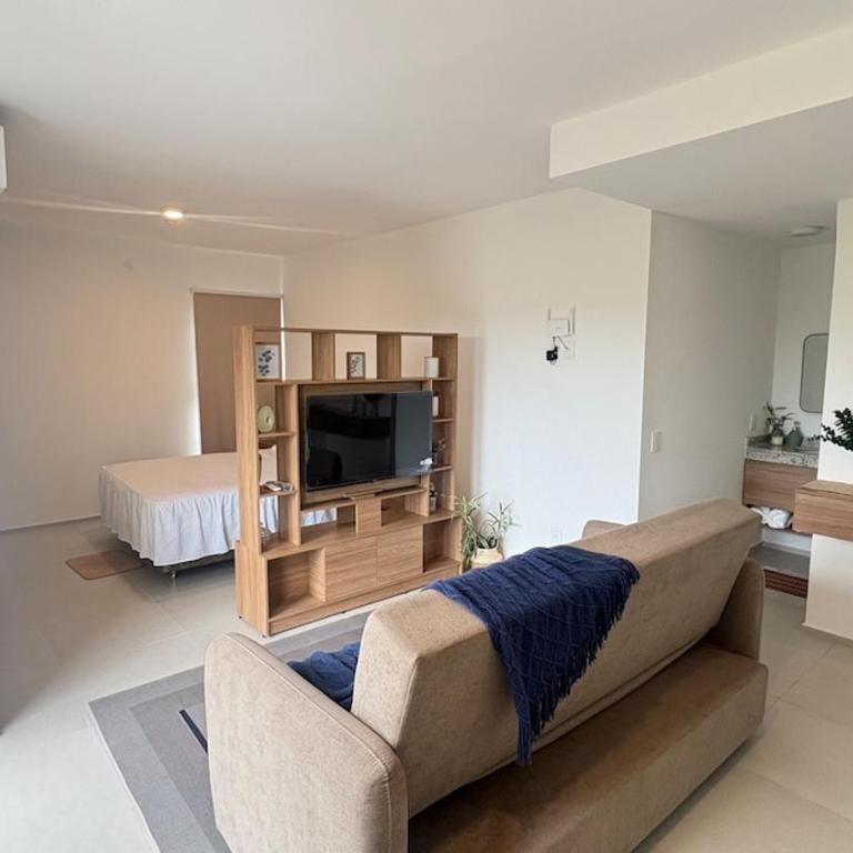 Monoambiente moderno con balcón, piscina en Luque - One-Bedroom Apartment - 12
