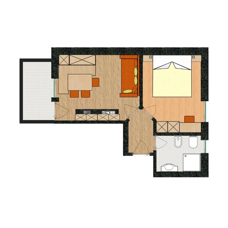 Appartamenti Vilin - Appartamento Attico (3 Adulti) - 1