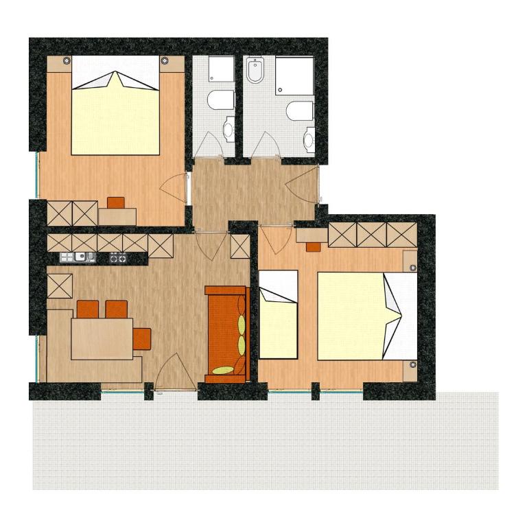 Appartamenti Vilin - Appartamento con Terrazza - 1