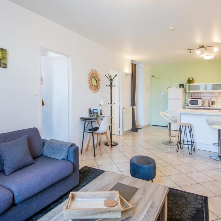 La citadine balcon, terrasse, fibre, centre-ville - Appartement 2 Chambres - 16