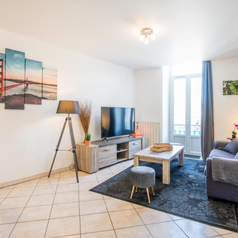 La citadine balcon, terrasse, fibre, centre-ville - Appartement 2 Chambres - 7
