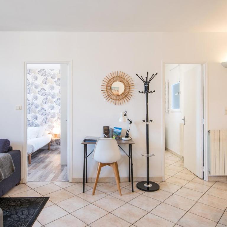 La citadine balcon, terrasse, fibre, centre-ville - Appartement 2 Chambres - 8