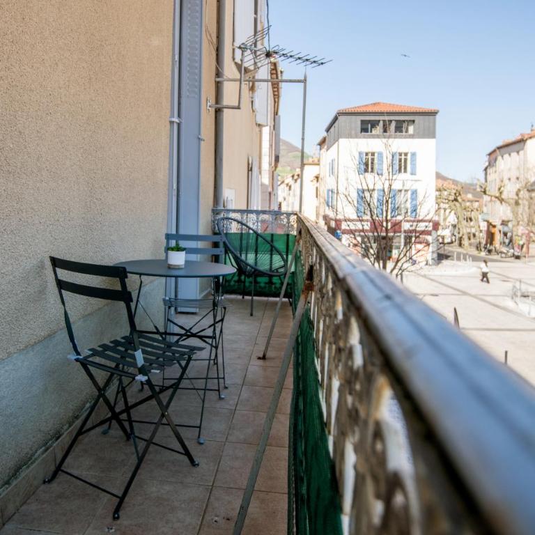 La citadine balcon, terrasse, fibre, centre-ville - Appartement 2 Chambres - 17