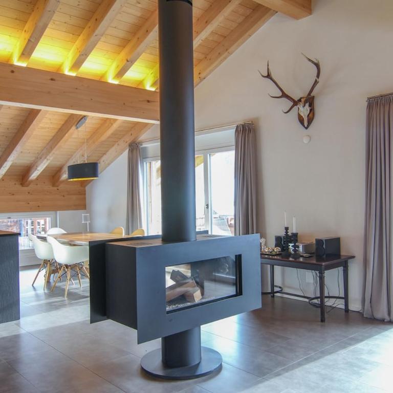 Stylish coziness in the cross-country skiing paradise of Goms! - Apartment mit 3 Schlafzimmern - 12