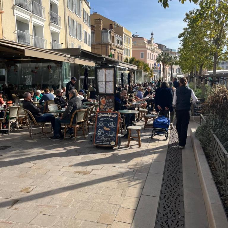 A 2 pas du port, du centre, du marché provençal, des plages quartier calme - Appartement 1 Chambre - 17