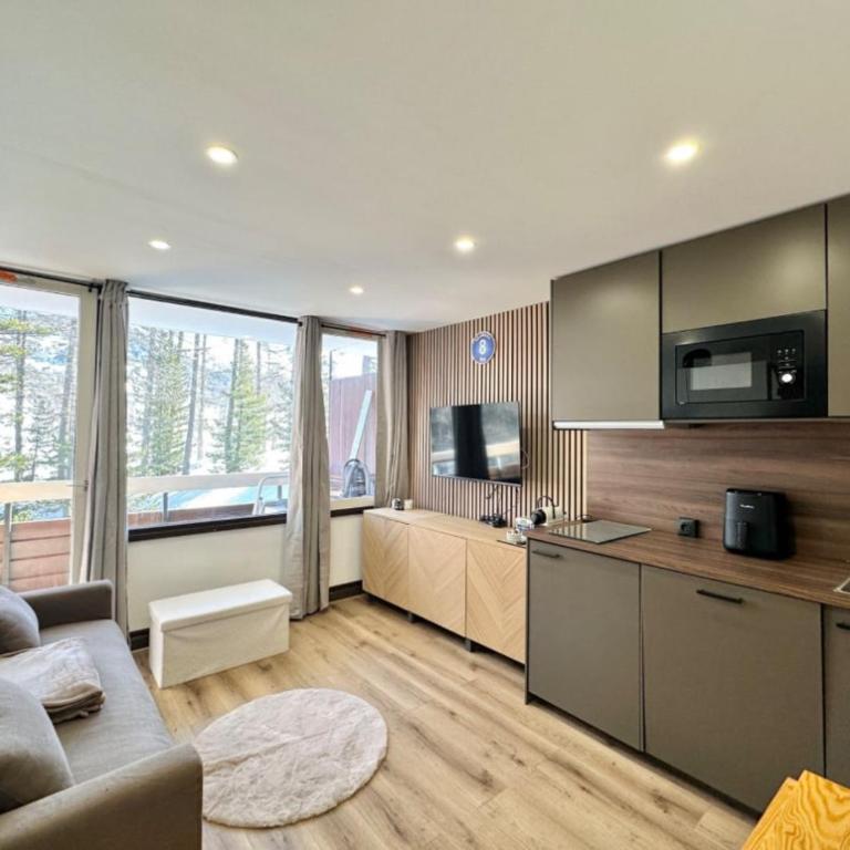 Appart 4 couchage sur les pistes Vars les claux - Appartement 2 Chambres - 4