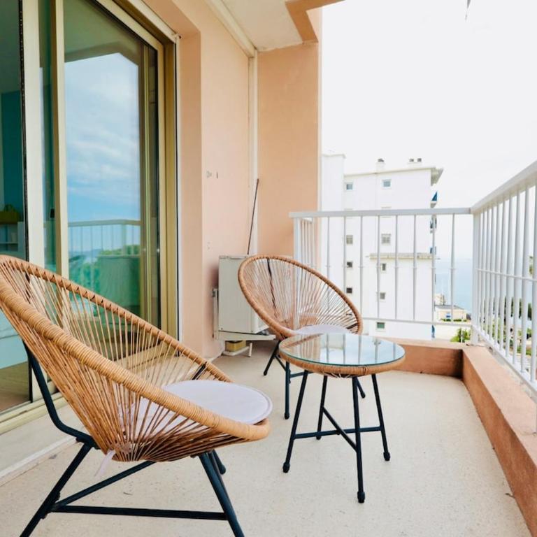 Le Marguerite Apt 2 Prs vue mer Parking clim - Apartment mit 1 Schlafzimmer - 11