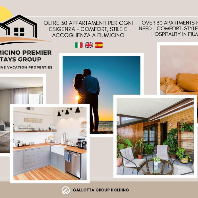 Attico Spazio e Panorama - Fiumicino Airport - Family Two-Bedroom Apartment with View - 3