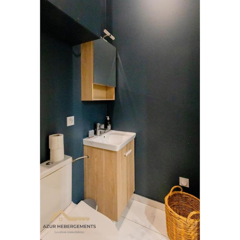 Nice Lepante Charmant studio 3 voyageurs mezzanine - Appartement 1 Chambre - 11