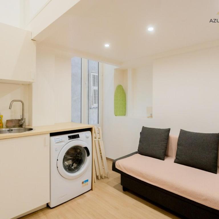 Nice Lepante Charmant studio 3 voyageurs mezzanine - Appartement 1 Chambre - 12