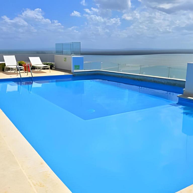 Jacuzzi with Ocean View, 3 Bedrooms, Sky and Sea - Apartment - 22