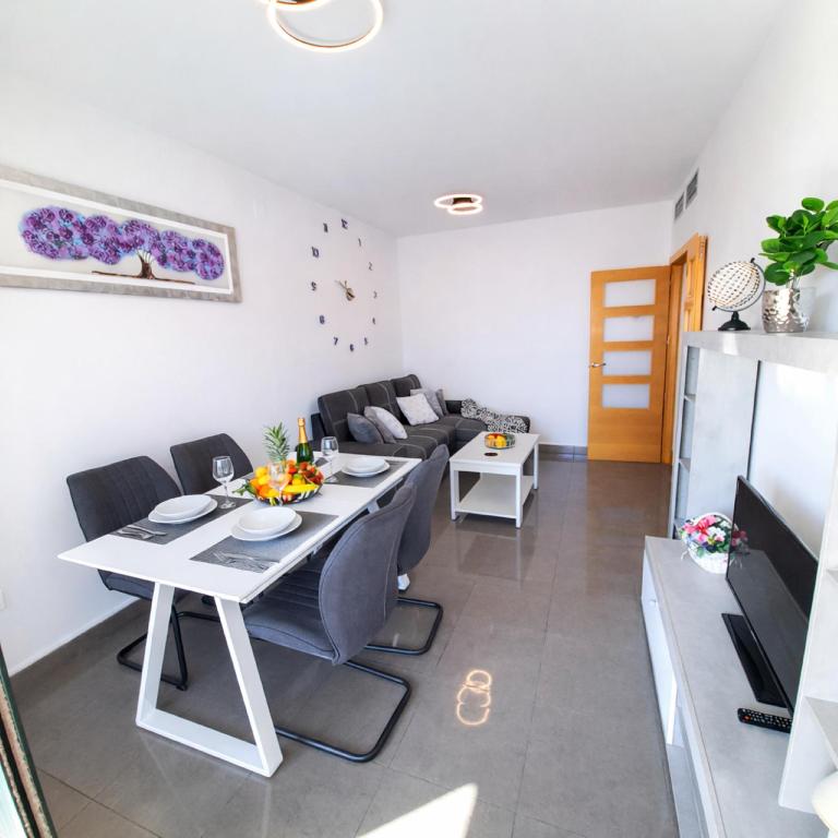 Torre Sol Lux Apartment 12 floor , free parking, - One-Bedroom Apartment - 15