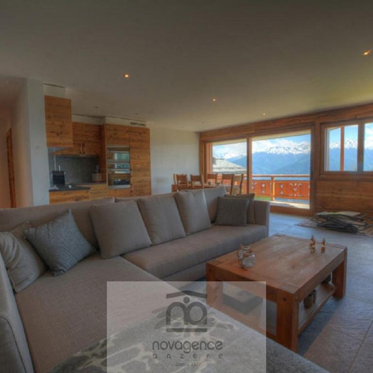 Ancolie 6 a Anzere pres du centre avec vue sur les Alpes - Apartment - 1