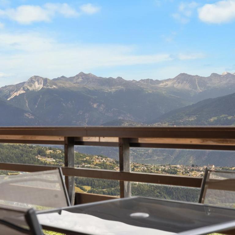 Mars 502 place du village a Anzere avec vue sur les Alpes - Apartment - 15
