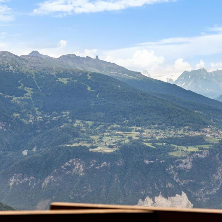 Cristal 702 pres de la telecabine a Anzere avec vue sur les Alpes - Apartment - 37