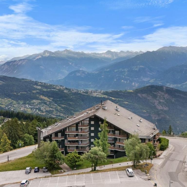 Cristal 702 pres de la telecabine a Anzere avec vue sur les Alpes - Apartment - 40