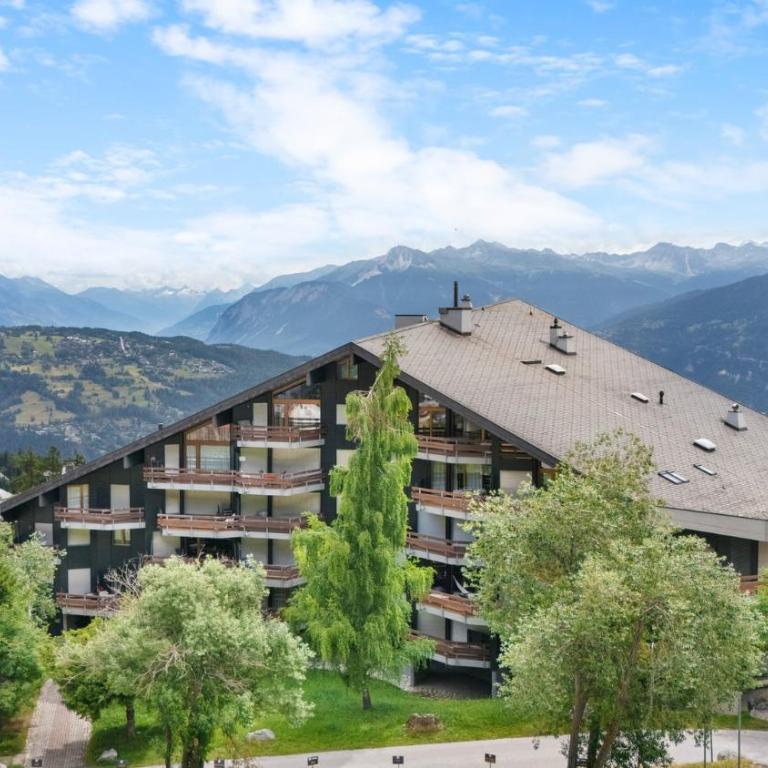 Cristal 702 pres de la telecabine a Anzere avec vue sur les Alpes - Apartment - 41