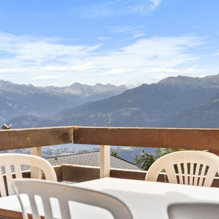 Emeraudes 515 pres de la telecabine a Anzere avec vue sur les Alpes - Apartment - 12