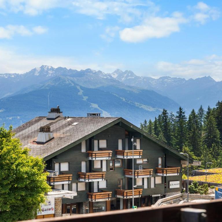 Mercure 202 sur la place du village a Anzere - Apartment - 29
