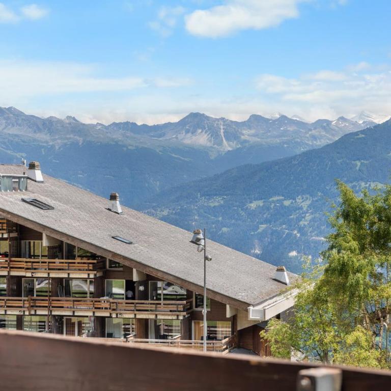 Mercure 202 sur la place du village a Anzere - Apartment - 30