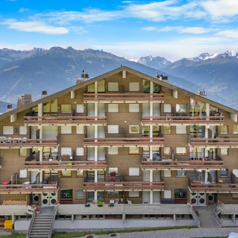 Mercure 202 sur la place du village a Anzere - Apartment - 31