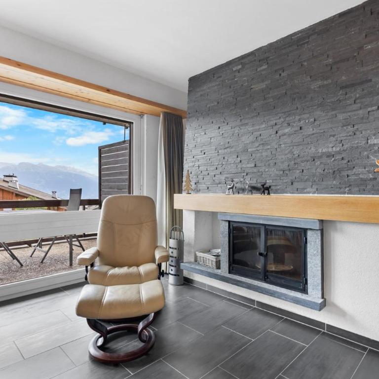 Saturne 103 sur la place du Village a Anzere - Apartment - 3