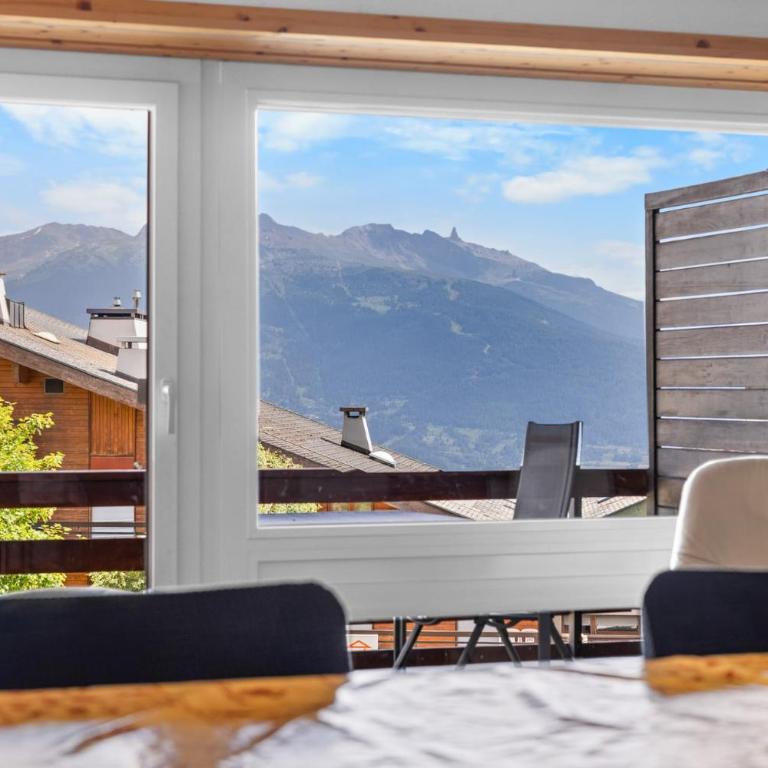 Saturne 103 sur la place du Village a Anzere - Apartment - 14