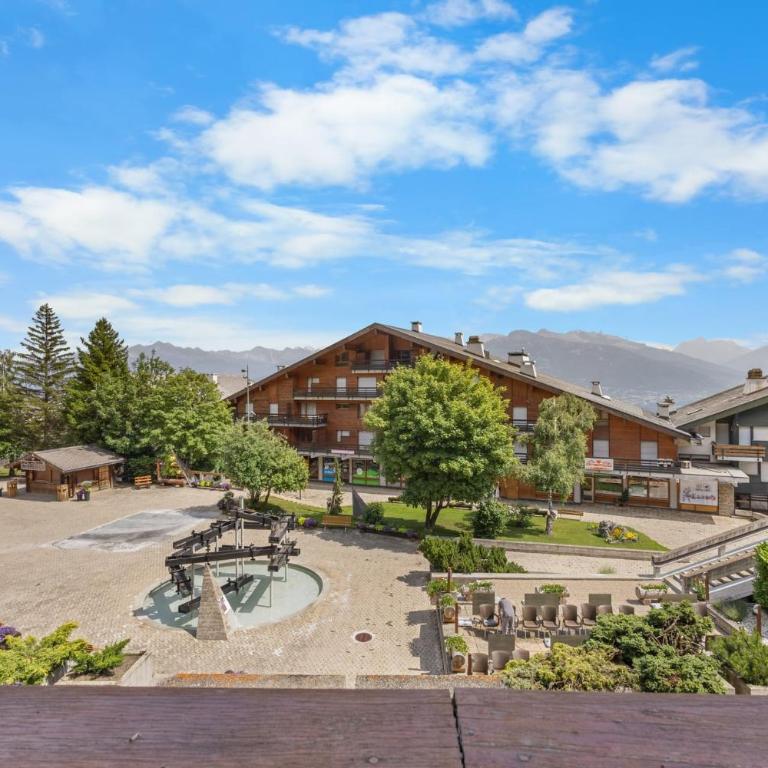 Saturne 103 sur la place du Village a Anzere - Apartment - 30